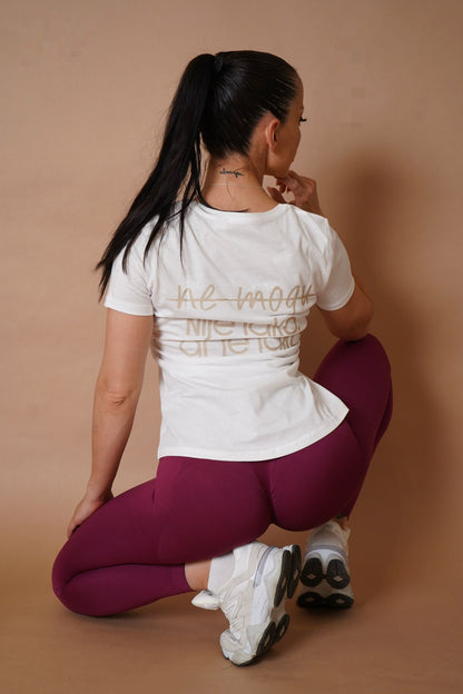 Fit T-shirt white